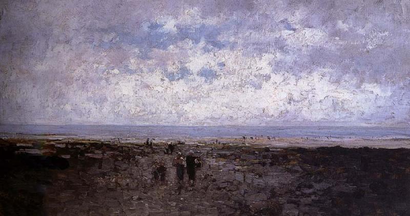 Nicolae Grigorescu On the Ocean Shore France oil painting art